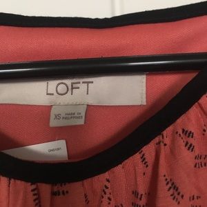 Detailed patterned dress from The Loft